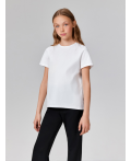 Футболка детская для девочек Nina белый