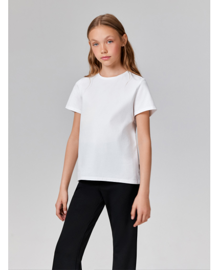 Футболка детская для девочек Nina белый