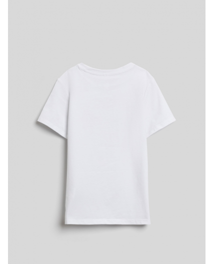 Футболка детская для девочек Nina белый