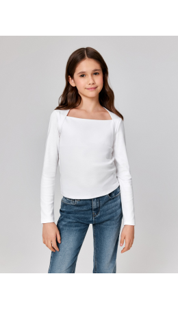 Джемпер детский для девочек Sheridan белый