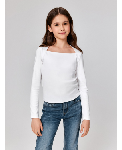 Джемпер детский для девочек Sheridan белый