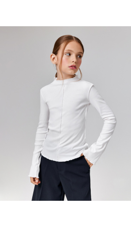 Джемпер детский для девочек Ann белый