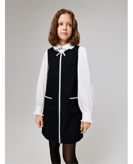 Сарафан детский для девочек Lineria черный