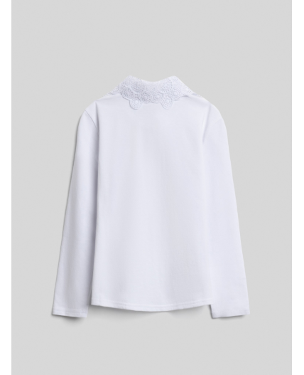 Блузка детская для девочек Perla белый