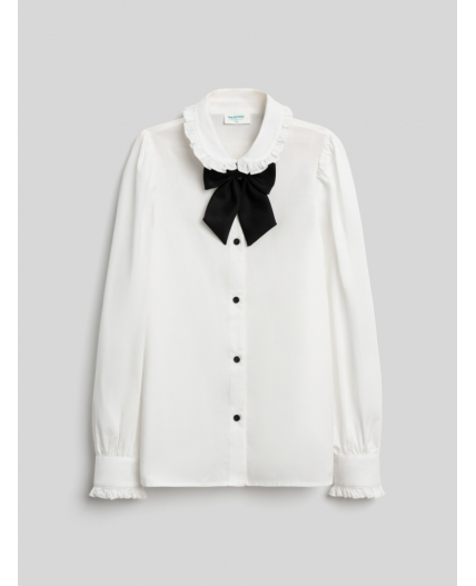 Блузка детская для девочек Anatilda белый