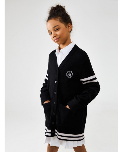 Жакет (кардиган) детский для девочек Irma черный