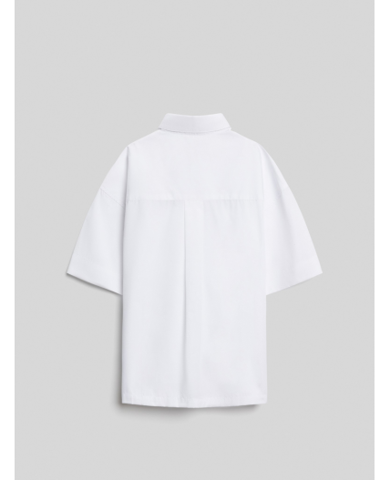 Сорочка верхняя детская для мальчиков Oleg1 белый