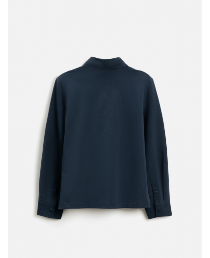 Сорочка верхняя детская для мальчиков Ollie холодный синий