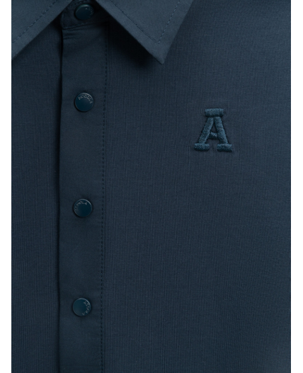 Сорочка верхняя детская для мальчиков Ollie холодный синий