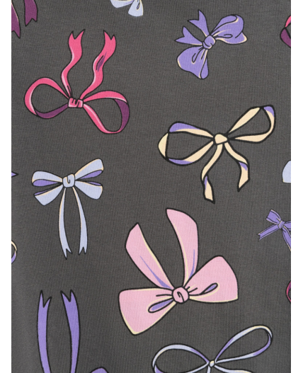 Платье детское для девочек Delma серый принт