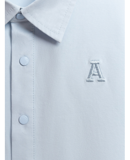 Сорочка верхняя детская для мальчиков Ollie светло-голубой