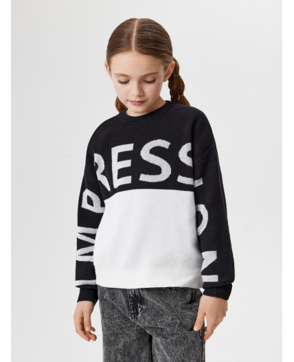 Джемпер детский для девочек Kamaliya цветной