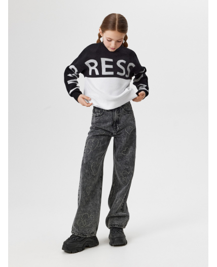 Джемпер детский для девочек Kamaliya цветной