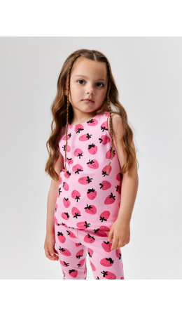 Майка детская для девочек Amfisa разноцветный