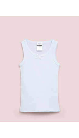 Майка детская для девочек Brea белый