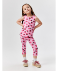 Брюки детские для девочек (лосины) Carina розовый