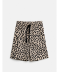 Шорты детские для девочек Cherry леопардовый принт