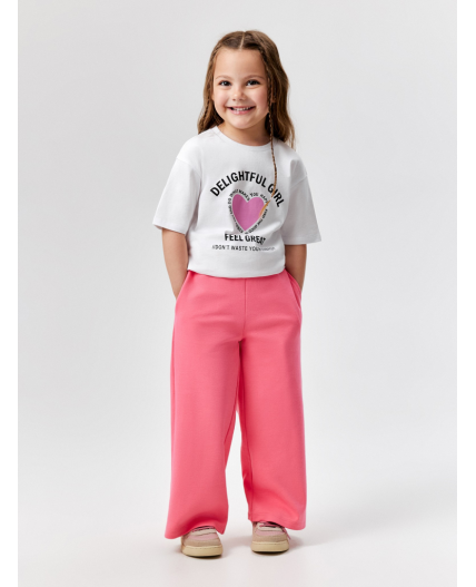 Брюки детские для девочек Haya розовый