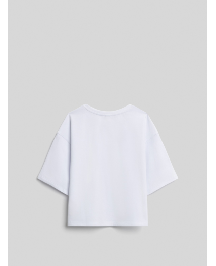 Футболка детская для девочек Mirteza белый