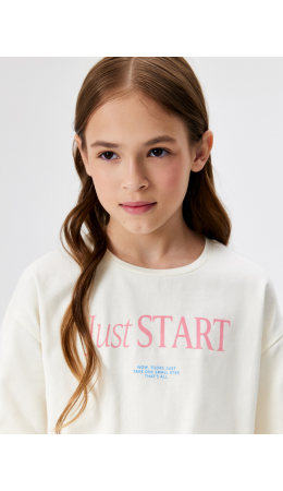 Футболка детская для девочек Namibia белый