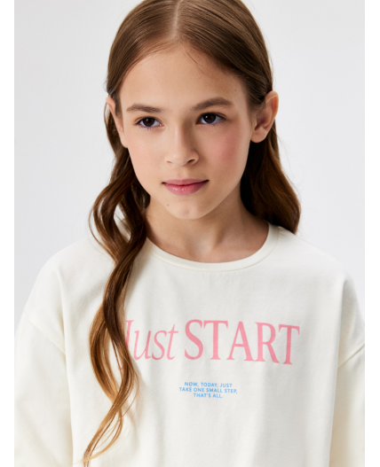 Футболка детская для девочек Namibia белый