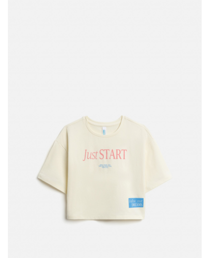 Футболка детская для девочек Namibia белый