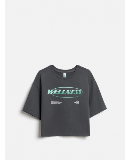 Футболка детская для девочек Namibia графитовый