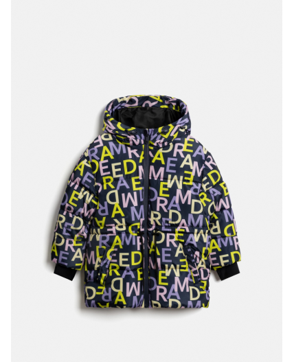 Куртка детская для девочек Aizenar разноцветный