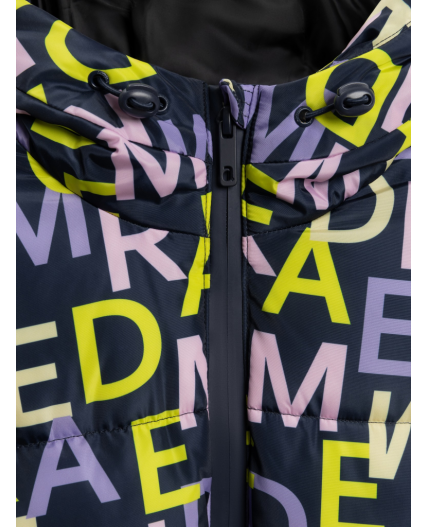 Куртка детская для девочек Aizenar разноцветный