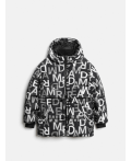 Куртка детская для девочек Aizenar черно-белый