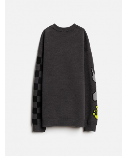 Джемпер детский для мальчиков Mario темно-серый