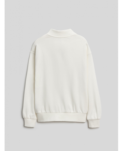 Джемпер детский для девочек Delta молочный