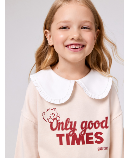 Джемпер детский для девочек Marfi крем