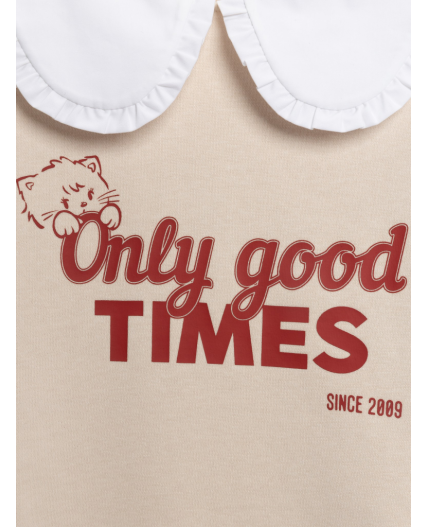 Джемпер детский для девочек Marfi крем