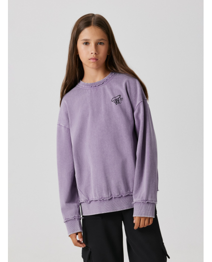 Джемпер детский для девочек Mirza фиолетовый
