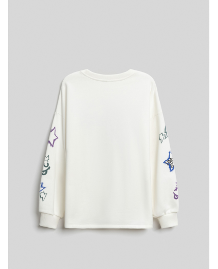 Джемпер детский для мальчиков Dvaro белый