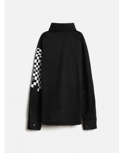 Сорочка верхняя детская для мальчиков Gatino черный