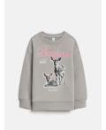 Джемпер детский для девочек Sabin_sw серый