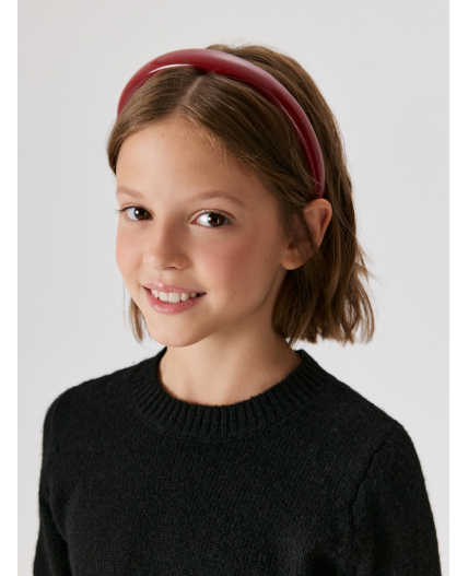 Ободок детский Zephy бордовый