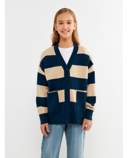 Кардиган детский для девочек Elvira полоска