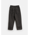 Брюки джинсовые (утепленные) детские для девочек Gervig серый
