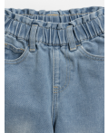 Брюки джинсовые (утепленные) детские для девочек Gervig синий