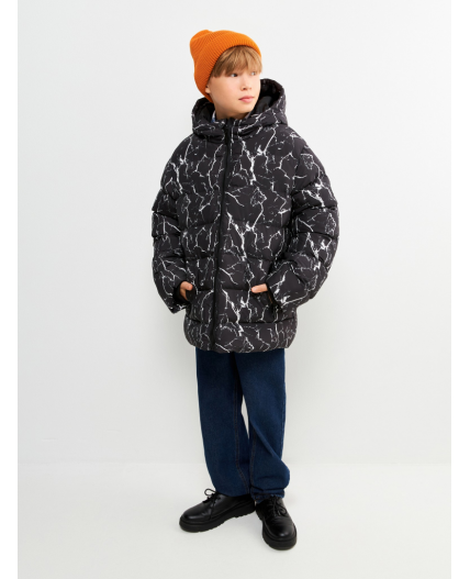 Куртка детская для мальчиков Orav черно-белый