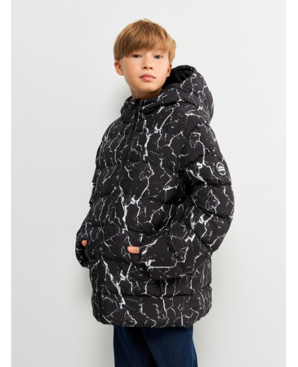 Куртка детская для мальчиков Orav черно-белый
