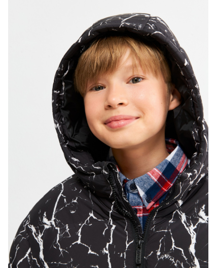 Куртка детская для мальчиков Orav черно-белый
