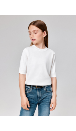 Джемпер детский для девочек Alexia молочный