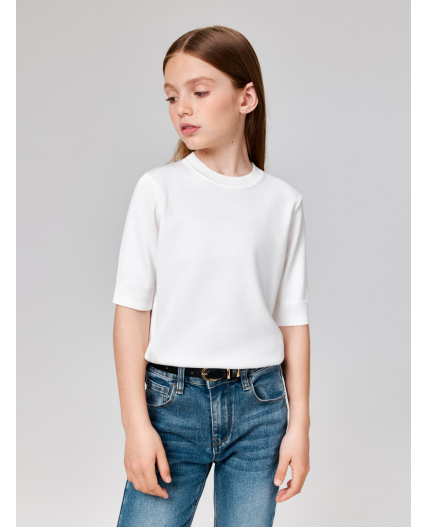 Джемпер детский для девочек Alexia молочный