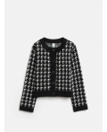 Кардиган детский для девочек Brenda1 черно-белый