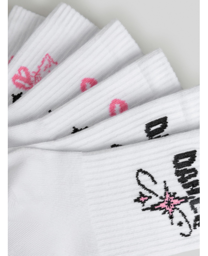 Носки детские в наборе из 3 пар Daiana белый