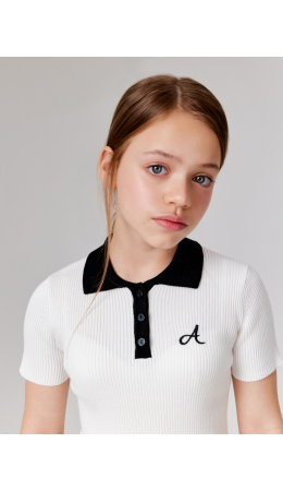 Джемпер детский для девочек Emilia молочный